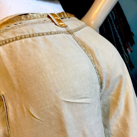 %100 SILK Drawstring bottom pants! Rare & no other - Picture 8 of 16